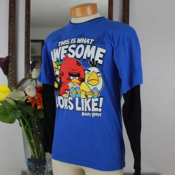 Fifth Sun Angry Birds Long Sleeve Tee - Stylish & Cozy - Picture 3 of 6